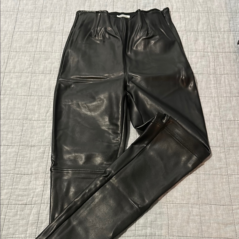 A&F Vegan Leather Pants